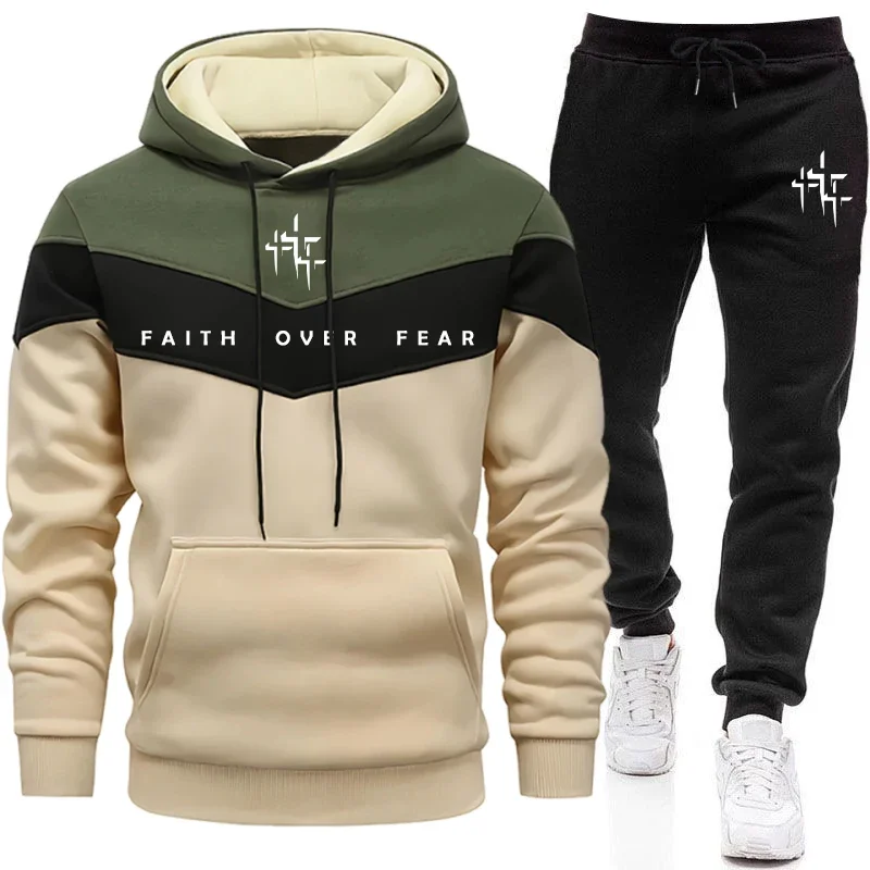 Winter Clothing Fashion - بدلة رياضية للرجال بتصميم 