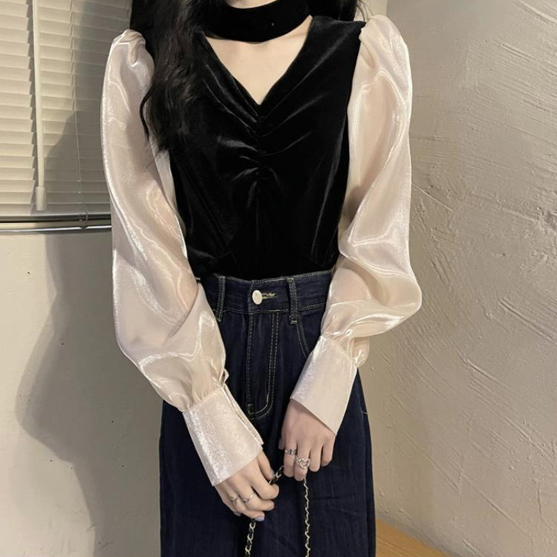 Winter Clothing Trends 2025 Women'S - مع قمصان وبلوزات بأكمام منتفخة للنساء