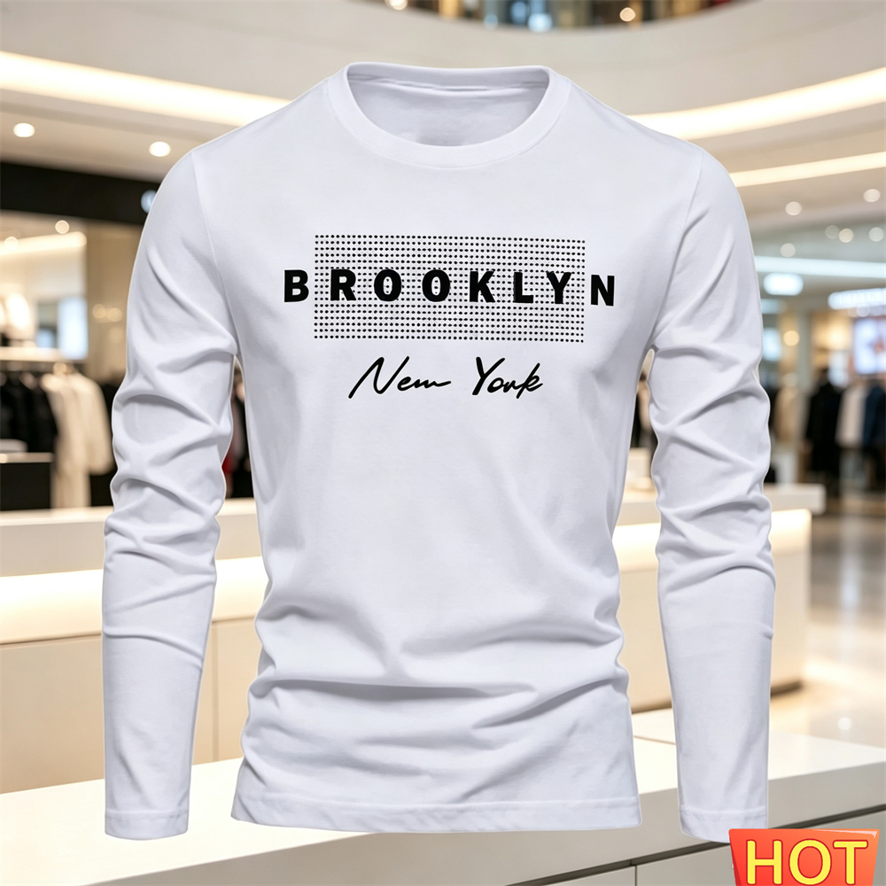 Winter Clothing For Men - قميص رجالي كاجوال بأكمام طويلة من