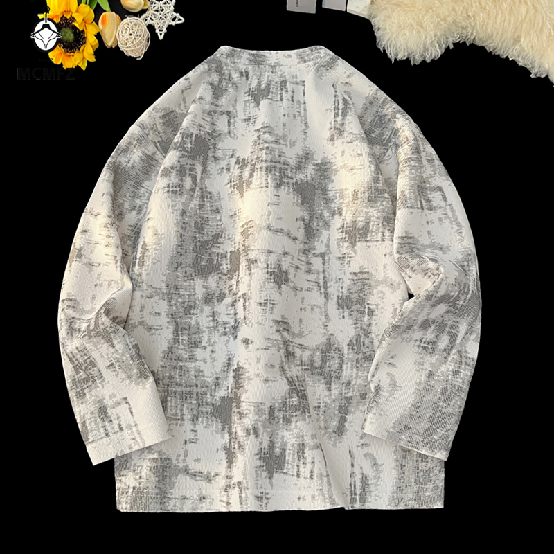 Winter Cloth - قميص رجالي أساسي بأكمام طويلة للخريف،