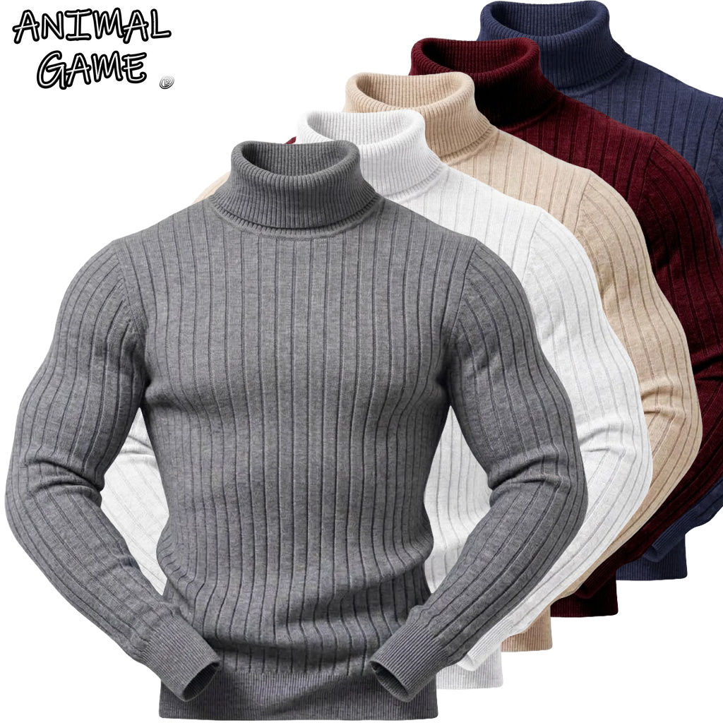 Winter Clothing Game - سترة رجالية جديدة ضيقة بياقة عالية