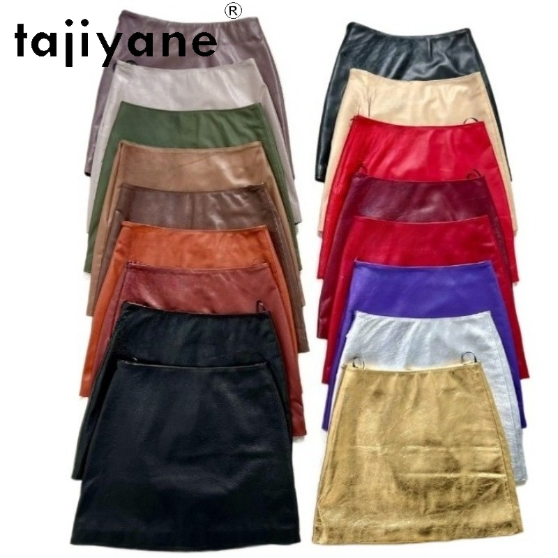 Winter Clothing Colors - TAJIYANE 100% طبقة علوية من جلد