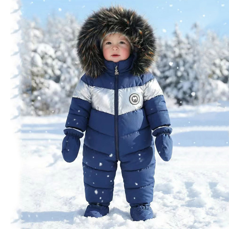 Winter Clothing Baby - بدلة شتوية للأطفال حديثي الولادة مع