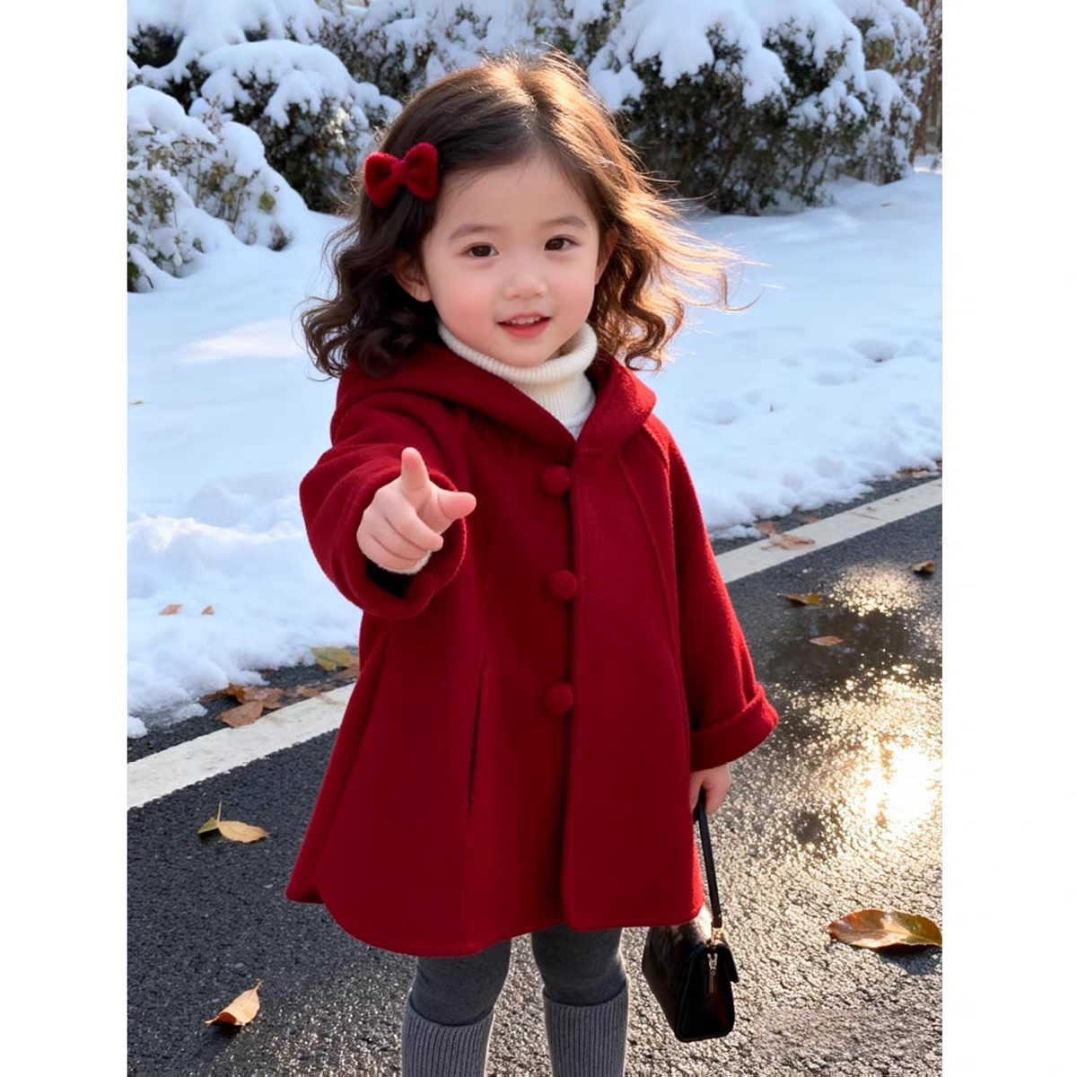 معطف صوف للفتيات، جديد لخريف و - مراجعة Winter Clothing Toddler Girl وسعره