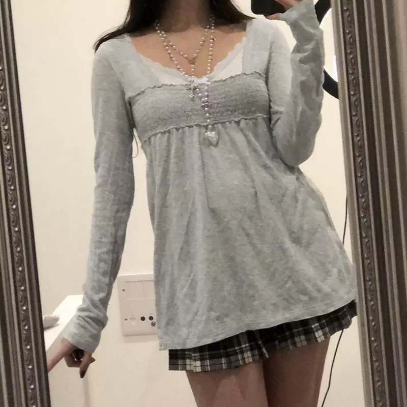 تي شيرت نسائي أمريكي بتصميم ري - مراجعة Winter Clothing Aesthetic وسعره