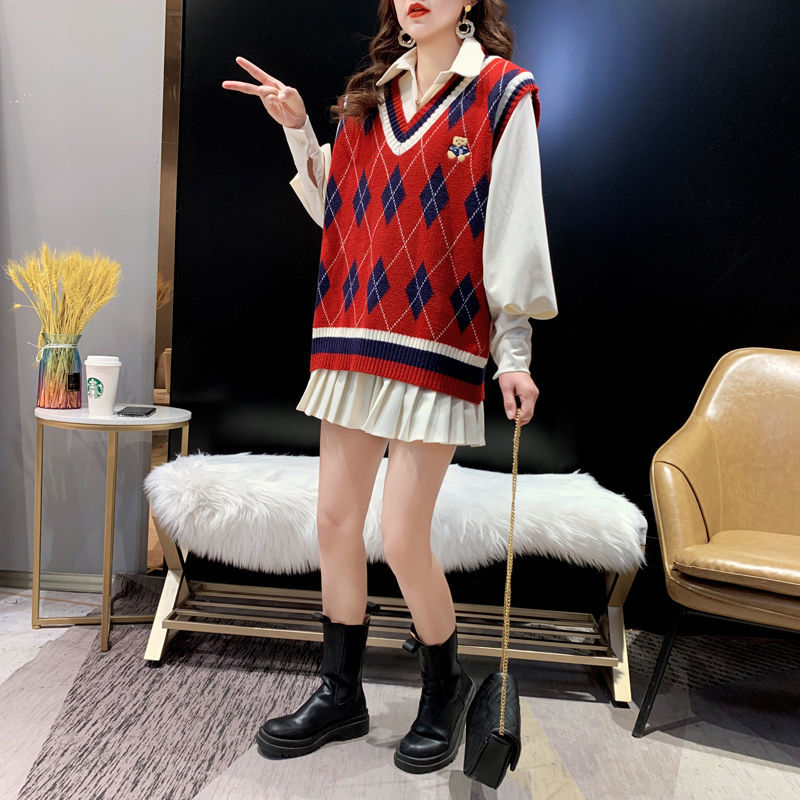 سترات حمراء متماسكة للنساء صدر - مراجعة Winter Clothing Aesthetic وسعره