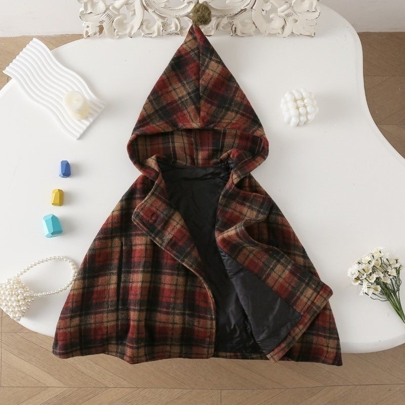 معطف كاب منقوش للفتيات، معطف أ - مراجعة Winter Clothing Baby وسعره