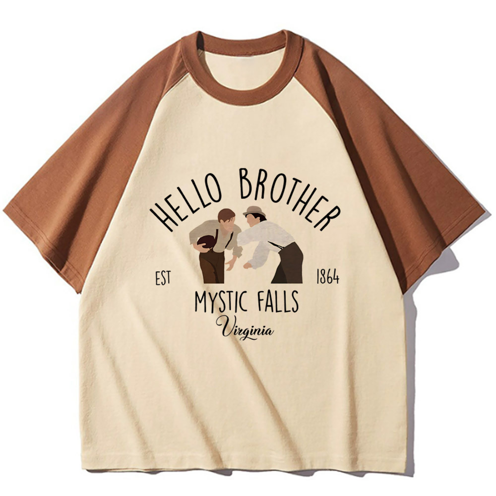Damon Salvatore t-shirt teen a - مراجعة Winter Clothing Aesthetic وسعره