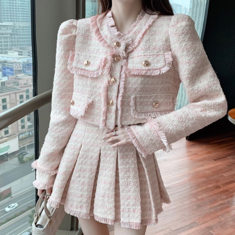 المرأة الشتاء الجاكار تويد الو - مراجعة Clothing Style Winter وسعره