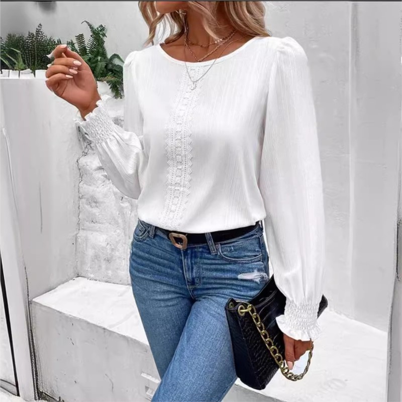 أنيقة المرأة قميص طويل الأكمام - مراجعة Winter Clothing Colors وسعره