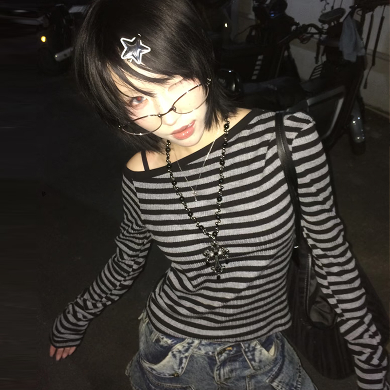 Genayooa اليابانية Y2k تي شيرت - مراجعة Winter Clothing Aesthetic وسعره