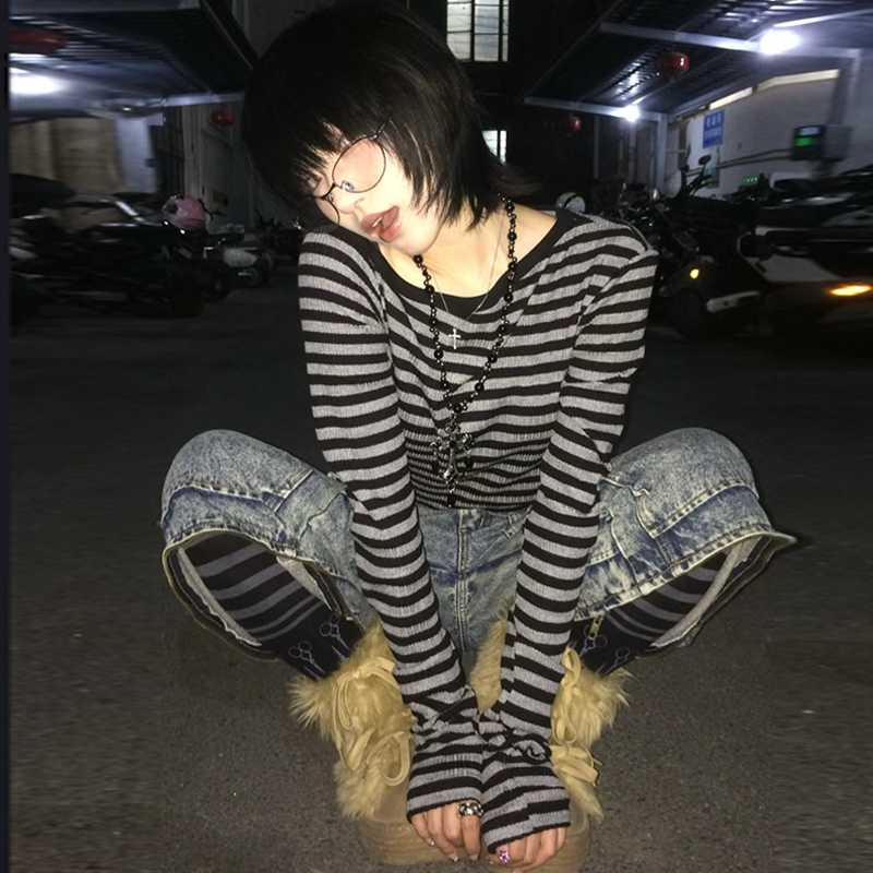 Genayooa اليابانية Y2k تي شيرت - مراجعة Winter Clothing Aesthetic وسعره