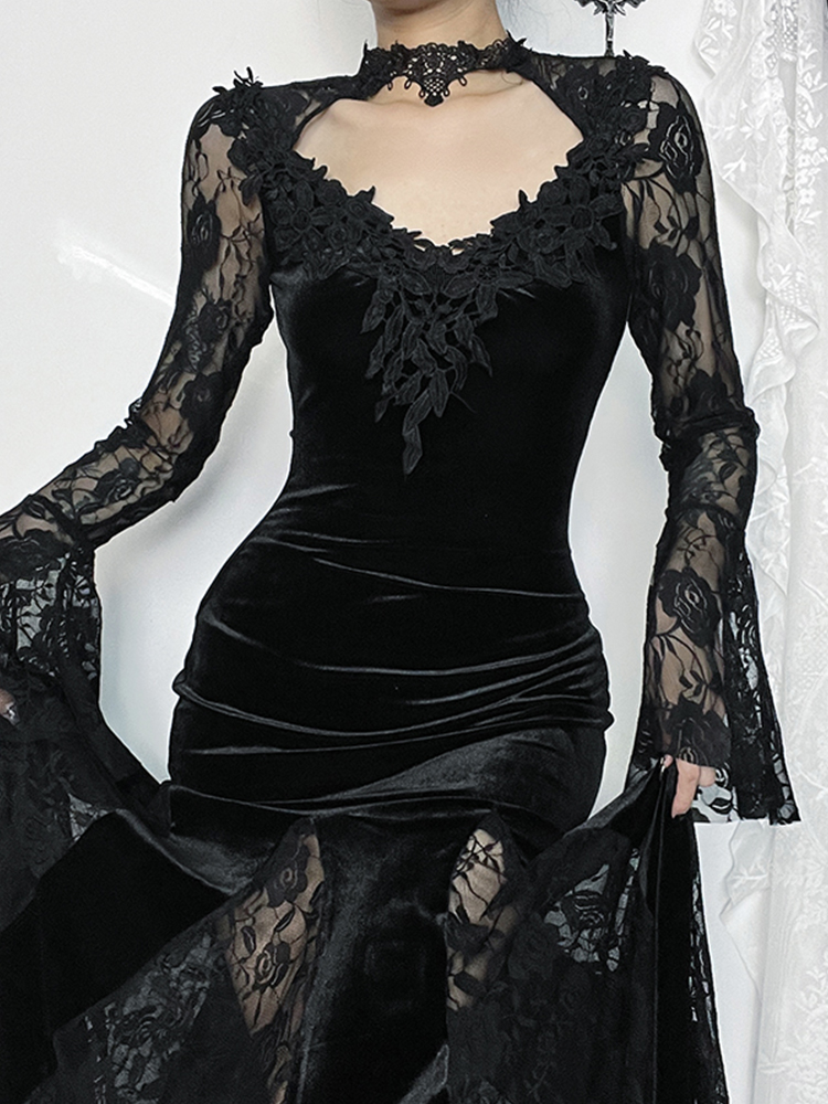 فستان AltGoth الجمالي القوطي م - مراجعة Winter Clothing Aesthetic وسعره