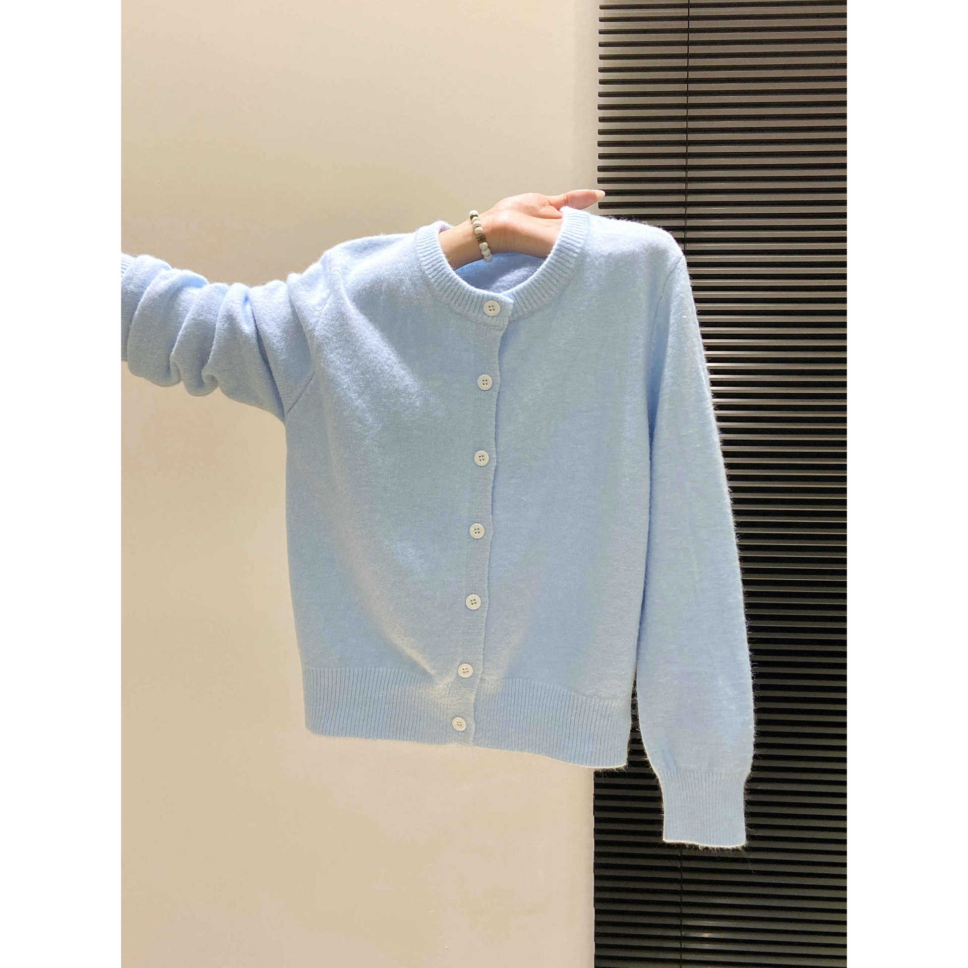 كارديجان نسائي محبوك بلون موحد - مراجعة Winter Clothing Colors وسعره