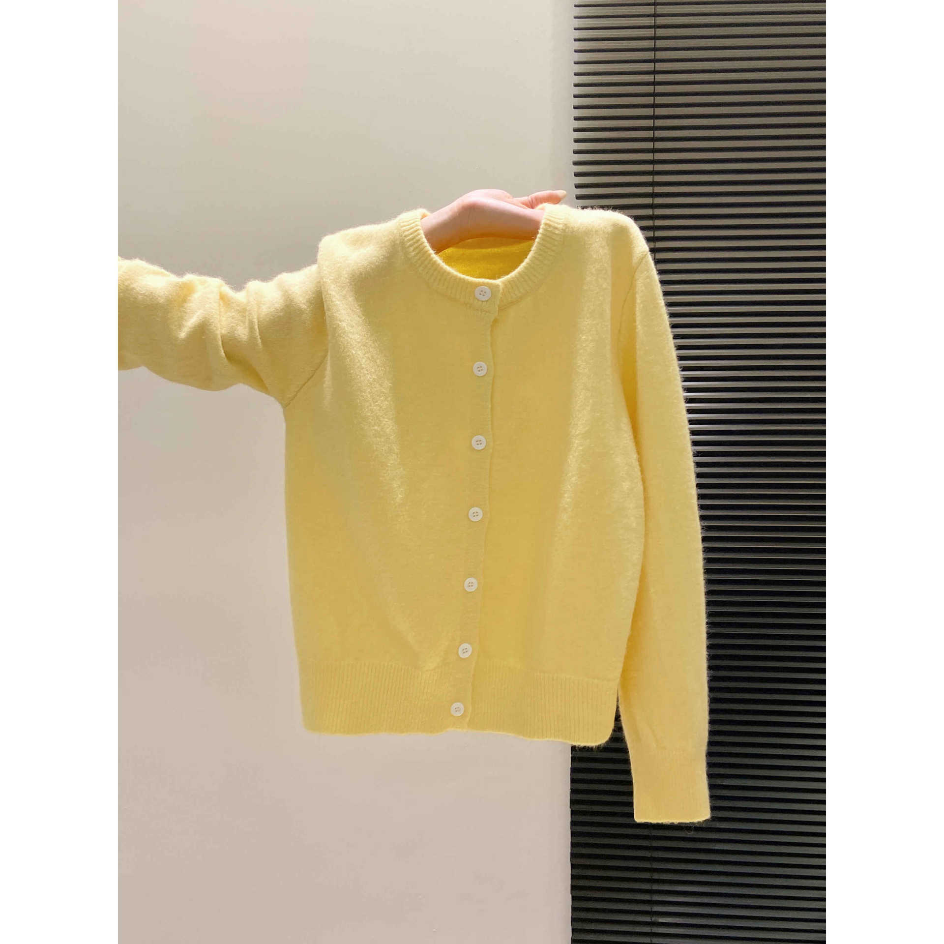 كارديجان نسائي محبوك بلون موحد - مراجعة Winter Clothing Colors وسعره