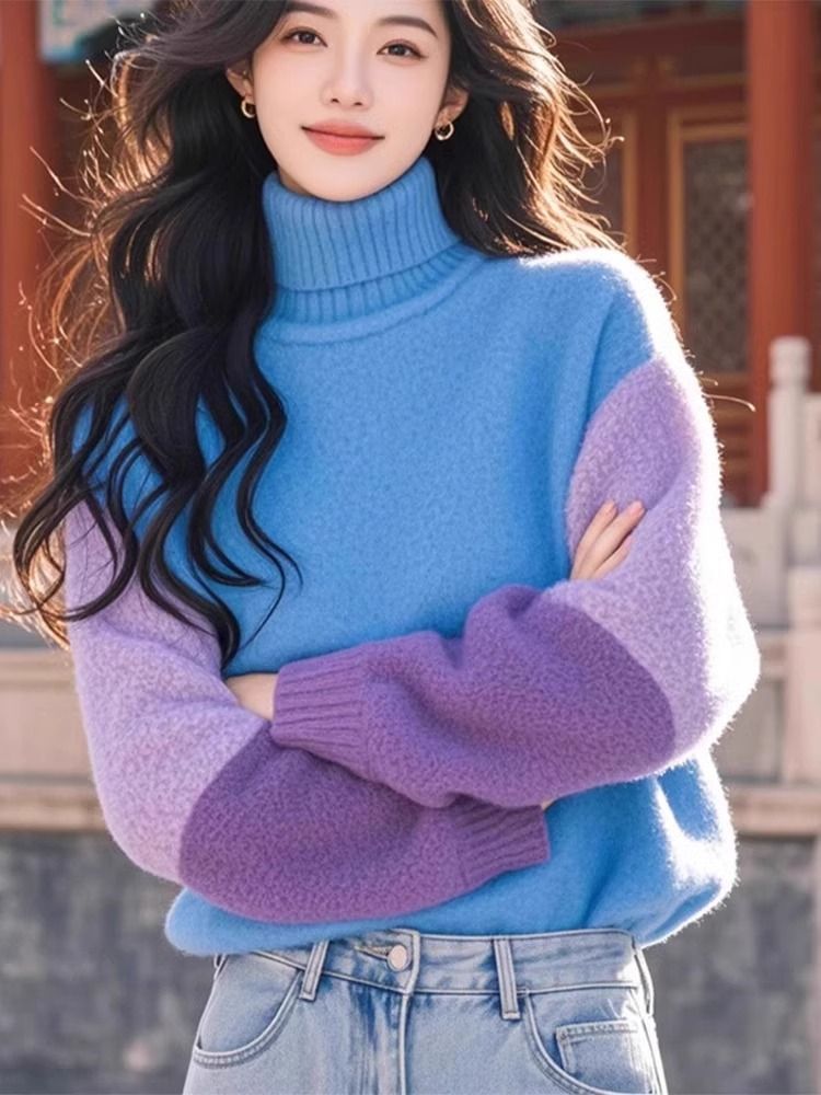 أنيقة المتناقضة الألوان تقسم ا - مراجعة Winter Clothing Colors وسعره