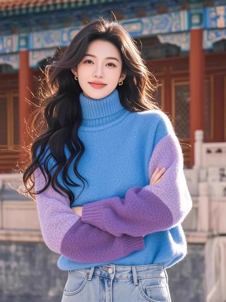 أنيقة المتناقضة الألوان تقسم ا - مراجعة Winter Clothing Colors وسعره