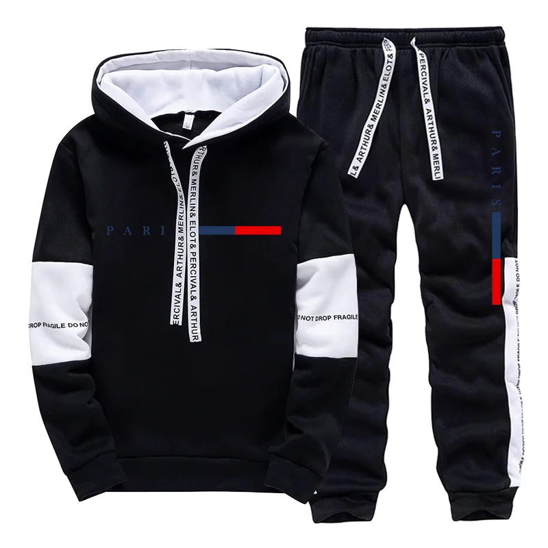 طقم رجالي/هودي/بنطلون بتصميم ب - مراجعة Winter Clothing Fashion وسعره