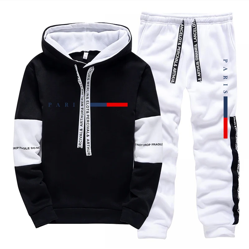 طقم رجالي/هودي/بنطلون بتصميم ب - مراجعة Winter Clothing Fashion وسعره