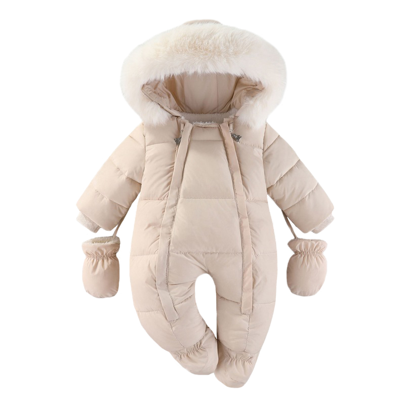 الشتاء الوليد الطفل رومبير مع  - مراجعة Winter Clothing Baby وسعره