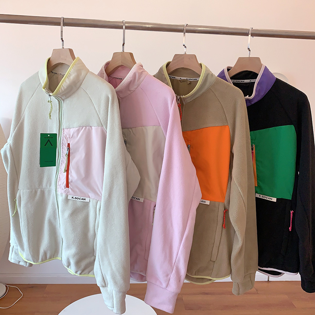 جاكيت من الصوف امرأة الخريف ال - مراجعة Winter Clothing Colors وسعره