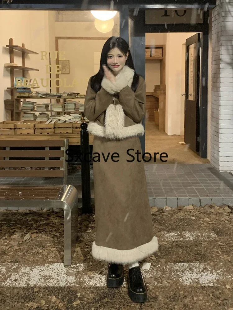 الخريف الرجعية فو الفراء 2 قطع - مراجعة Winter Clothing Kit وسعره